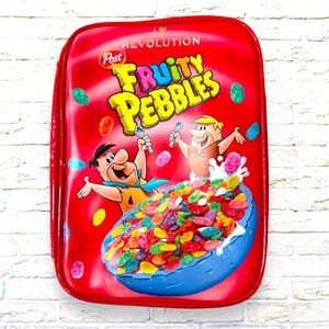 Fruity Pebbles cosmetic makeup bag I heart revolution cereal bag